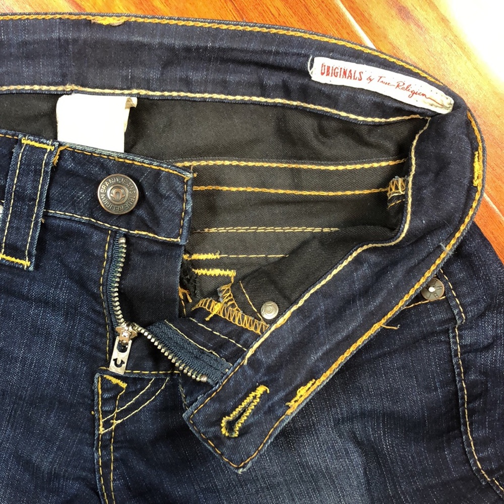 True Religion Serena Skinny Dark Wash Style WCJ-N96CR8 Inseam 29” Size 28 - Picture 9 of 14